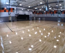 Gilbert Charter School Basketball Courts